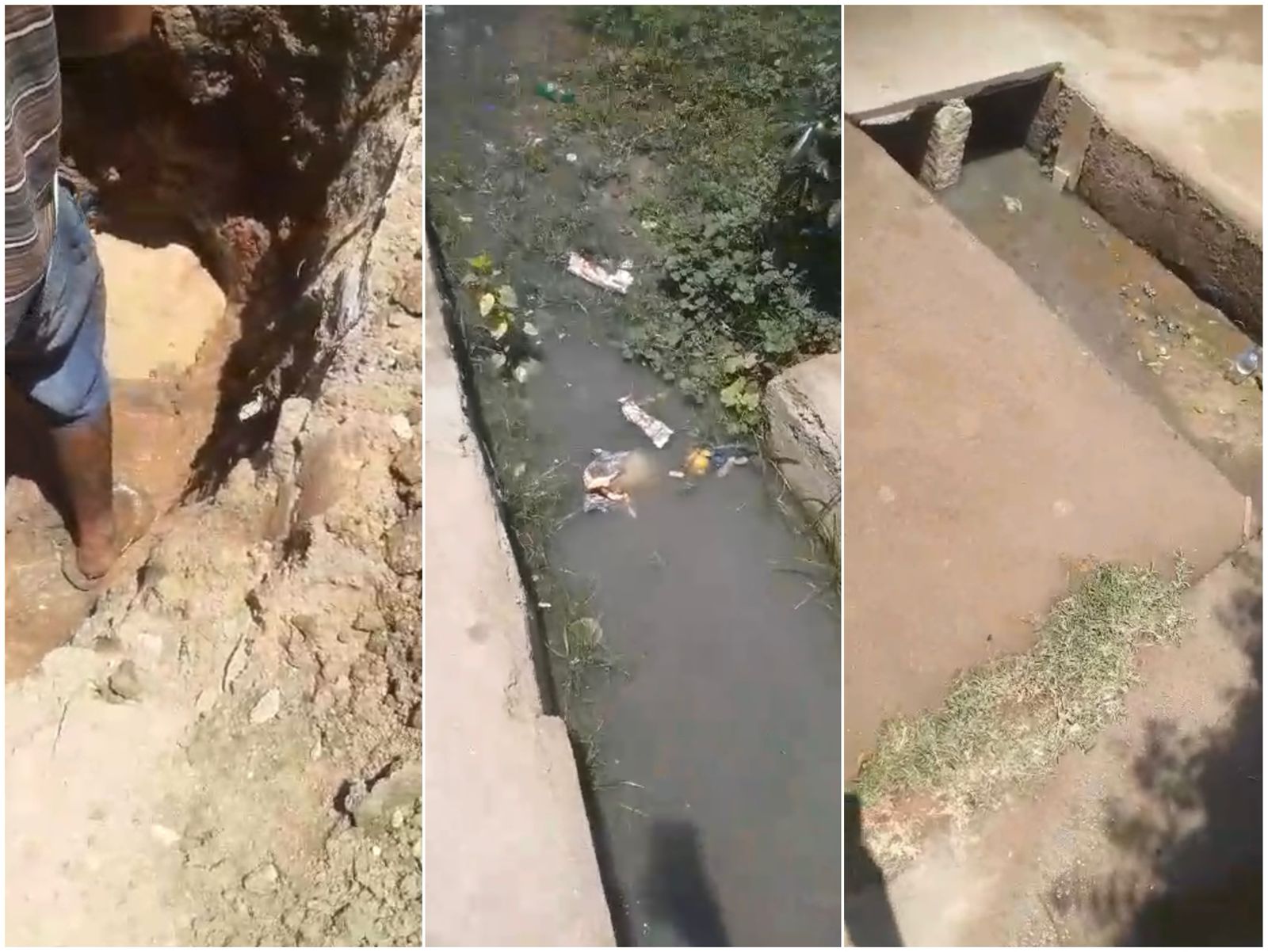 Moradores do Mutirão, em Patos, voltam a denunciar problemas com galeria estourada; Gestão diz que demanda está no cronograma