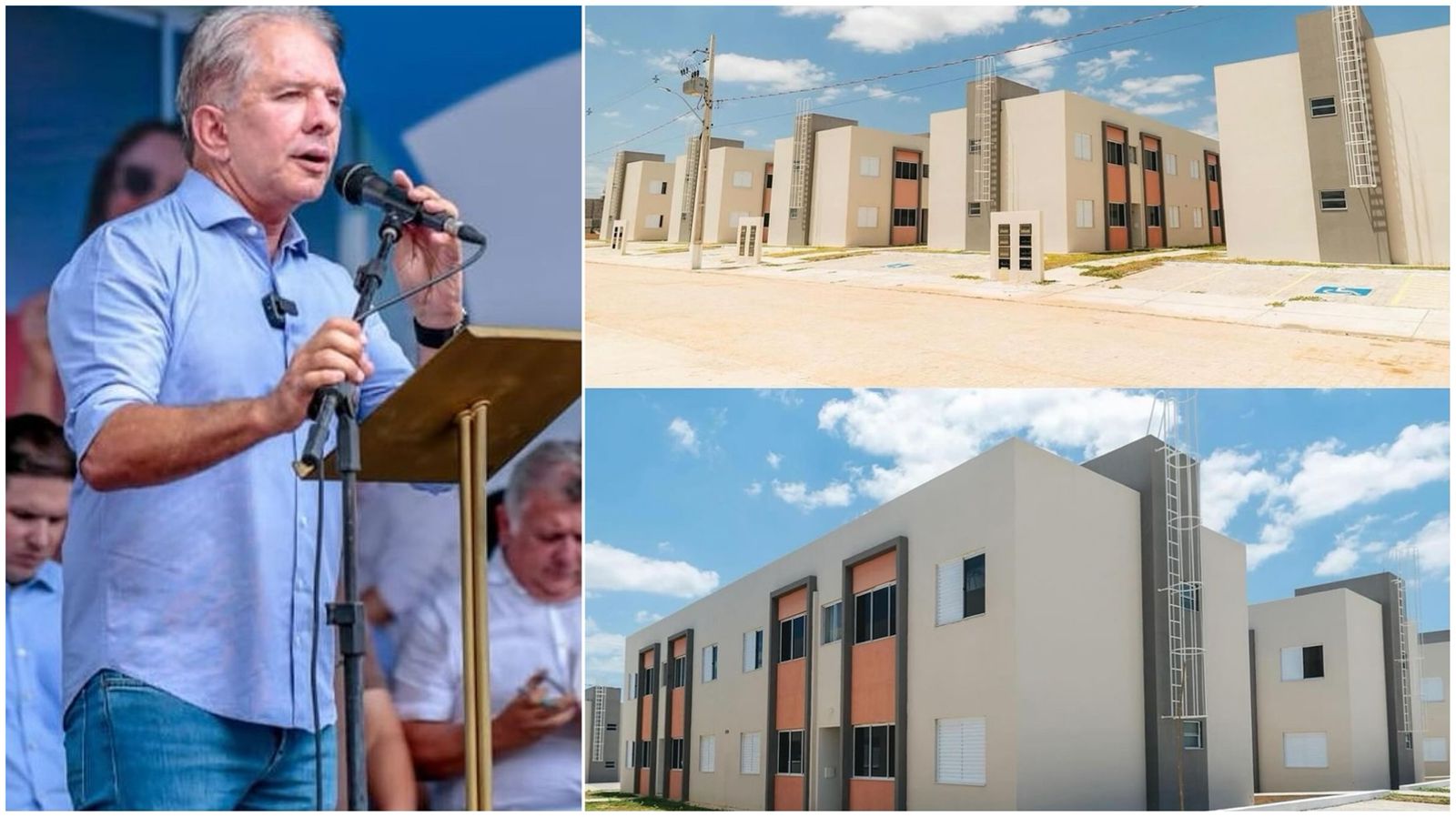 Prefeito Nabor Wanderley celebra e comenta sobre a entrega dos Residenciais São Judas Tadeu I e II, beneficiando mais de 800 famílias; ouça