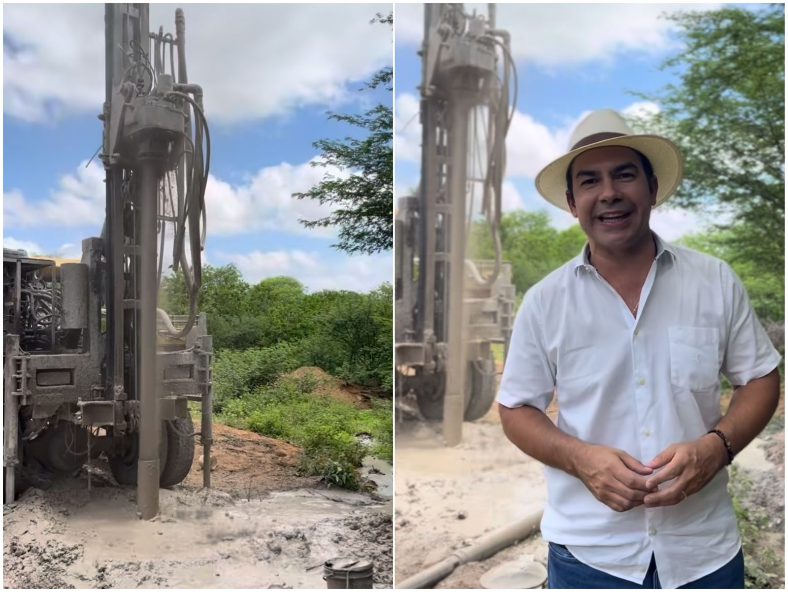 Prefeito de São José do Sabugi anuncia conquista crucial para a Comunidade de Redinha de Baixo, com a perfuração de um Poço Artesiano