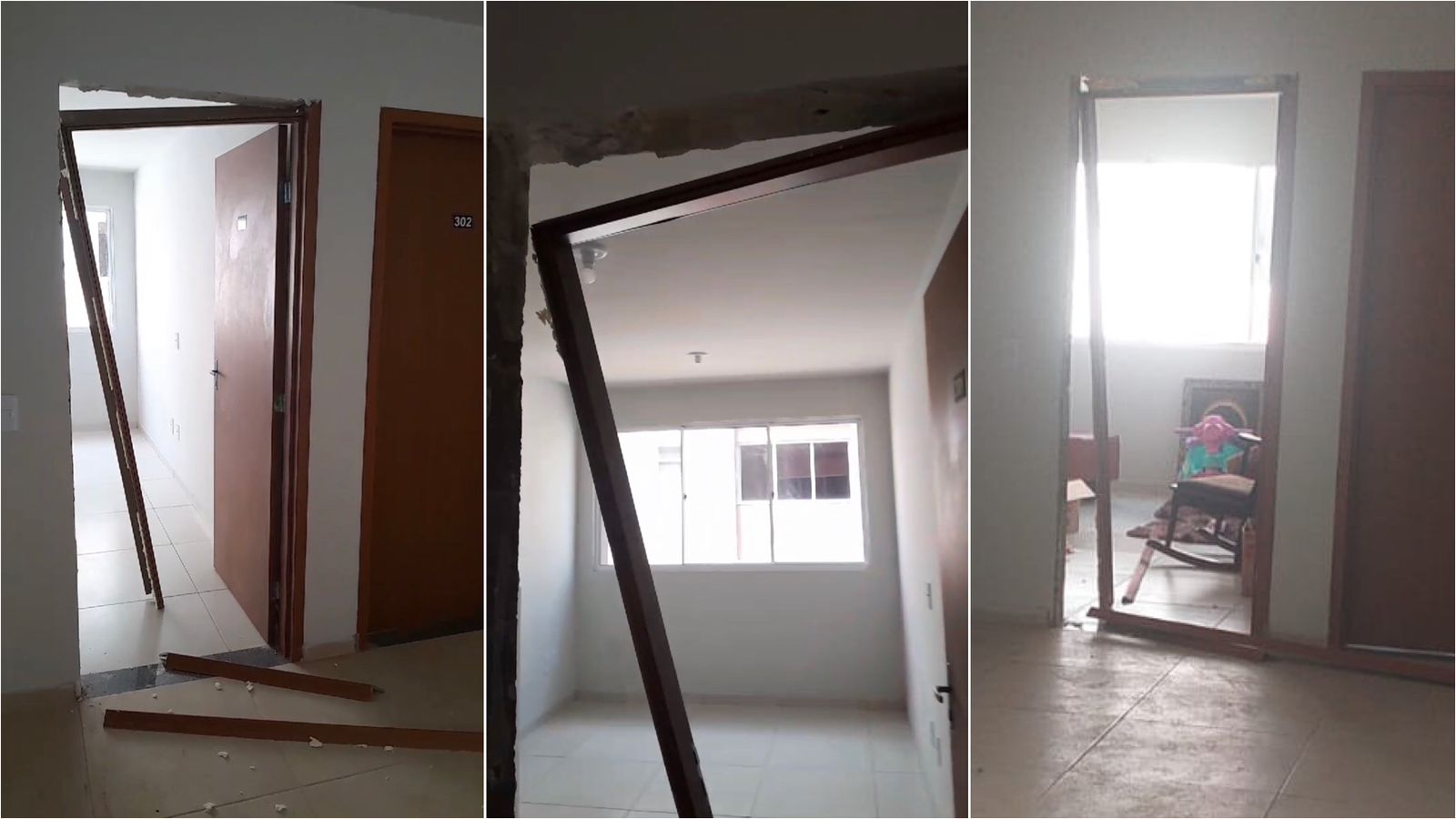 Tentativa de invasão a apartamento é registrada no Residencial São Judas Tadeu, em Patos; veja vídeo