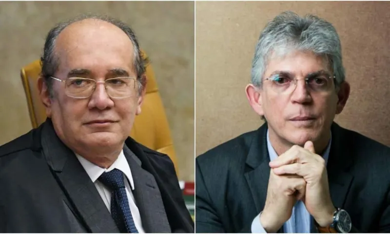 Ministro Gilmar Mendes rejeita pedido de Ricardo Coutinho para trancar processo da Calvário