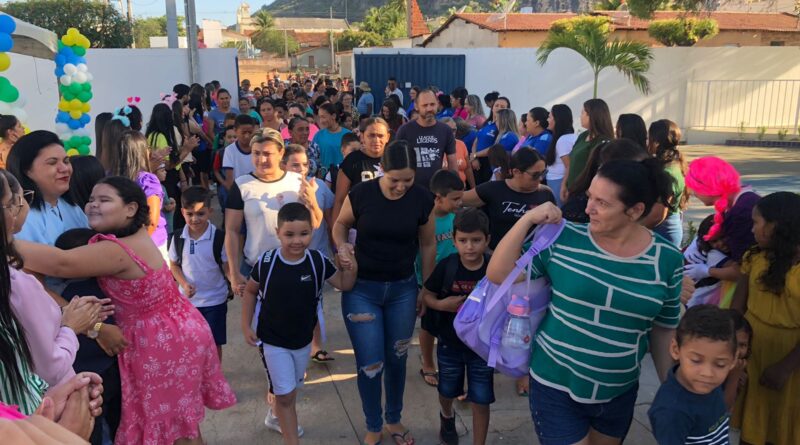 Rede de Educação de Catingueira-PB inicia o ano letivo de 2024