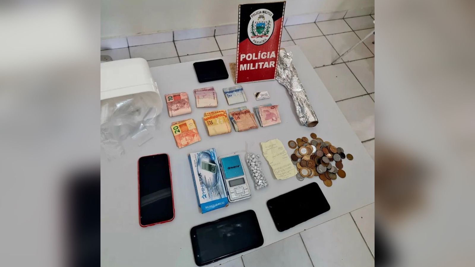 Em ação conjunta com a Polícia Civil, PM prende dupla por tráfico de drogas e associação para o tráfico em Coremas-PB