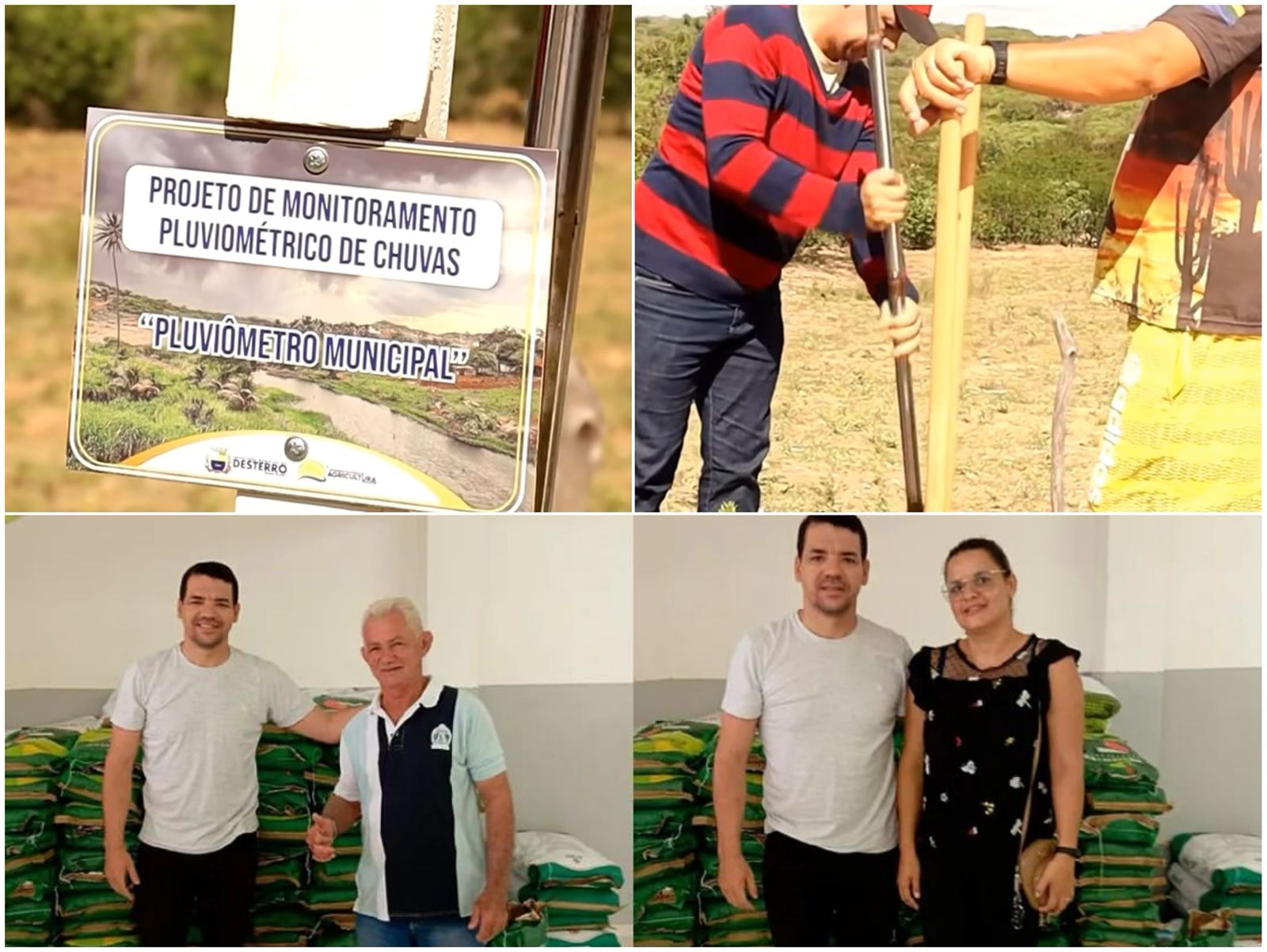 Município de Desterro investe na Agricultura e monitoramento do clima