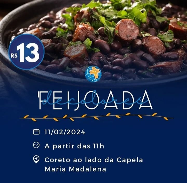 Movimento de Cursilho de Cristandade promove tradicional feijoada decolores em Patos