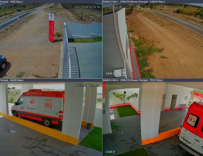 Prefeitura de Catingueira instala Sistema de Monitoramento Eletrônico na nova Base do SAMU