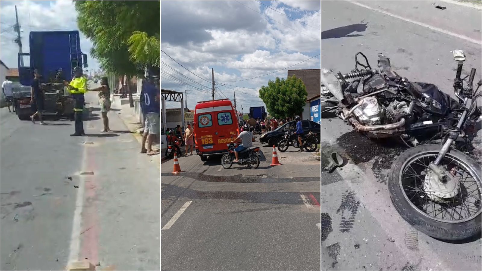 Motorista de caminhão envolvido em acidente no Monte Castelo é conduzido à delegacia por embriaguez após teste do bafômetro, mas liberado posteriormente