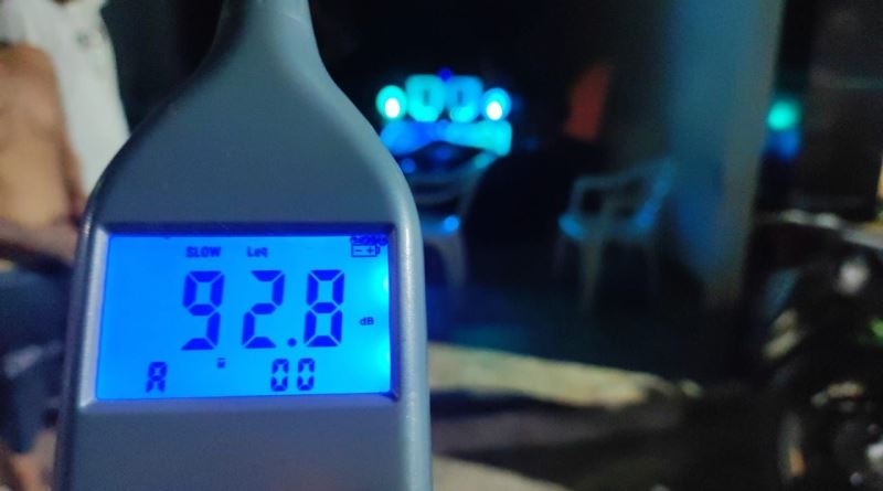 Operação Carnaval:  R$ 15 mil em multas foram aplicadas pelo crime de poluição sonora