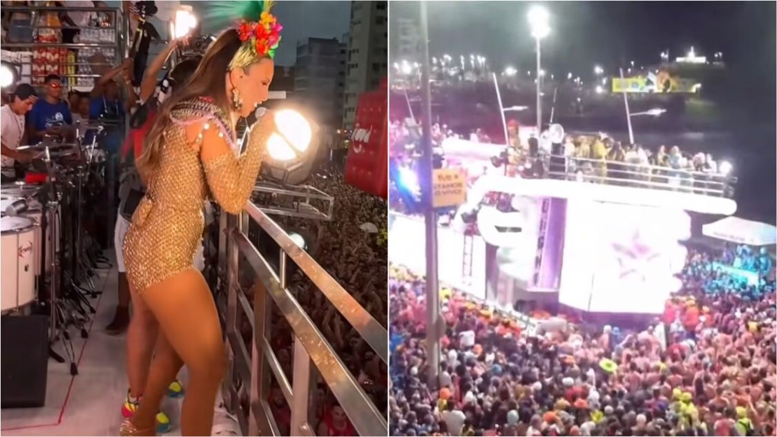 Após incidentes com trio elétrico em bloco de Salvador, Ivete Sangalo desabafa e considera despedida: 'Está enchendo meu coração de angústia'