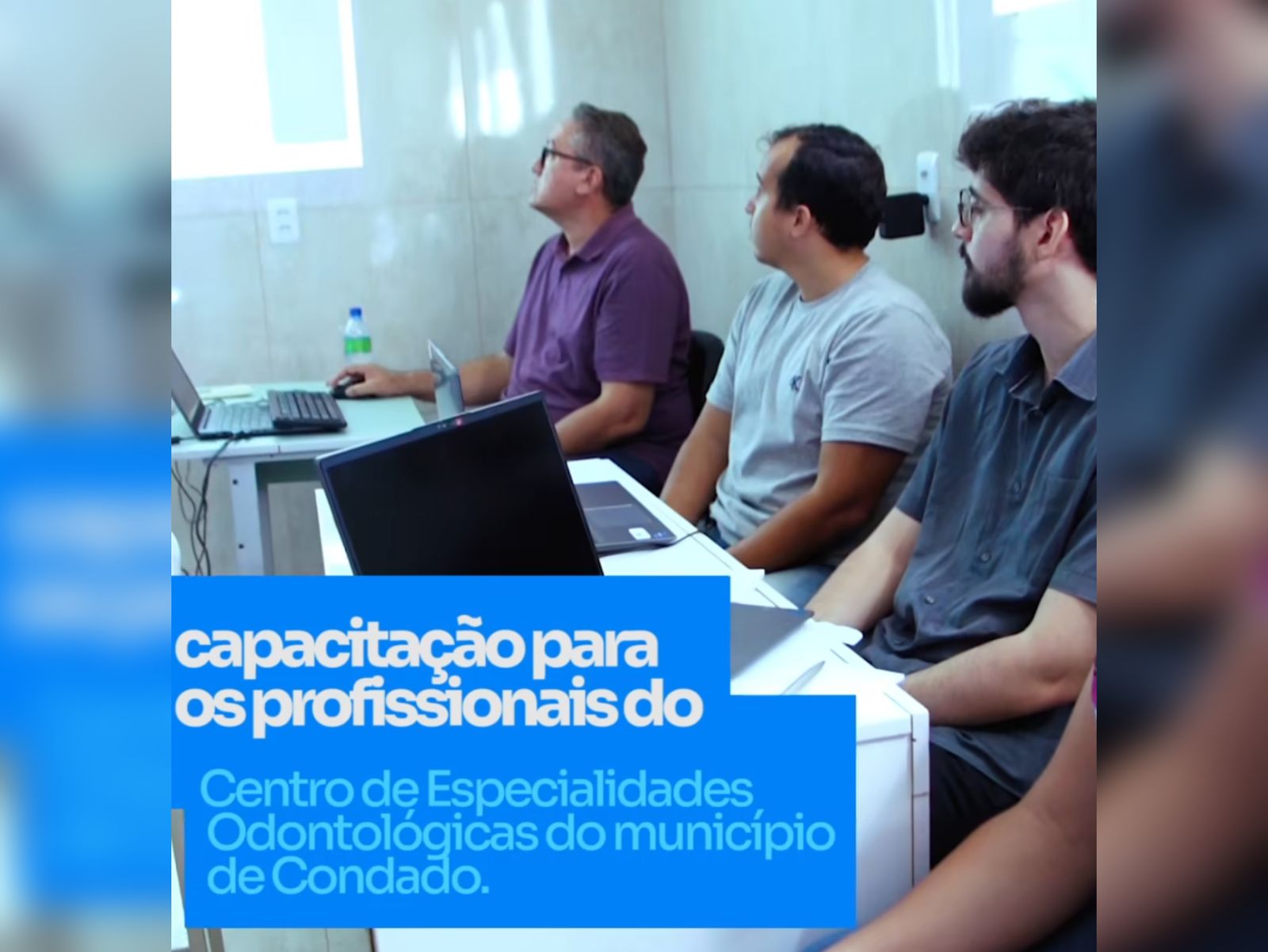 Capacitação para profissionais de Saúde Odontológica em uso de tecnologia de ponta, é realizada em Condado