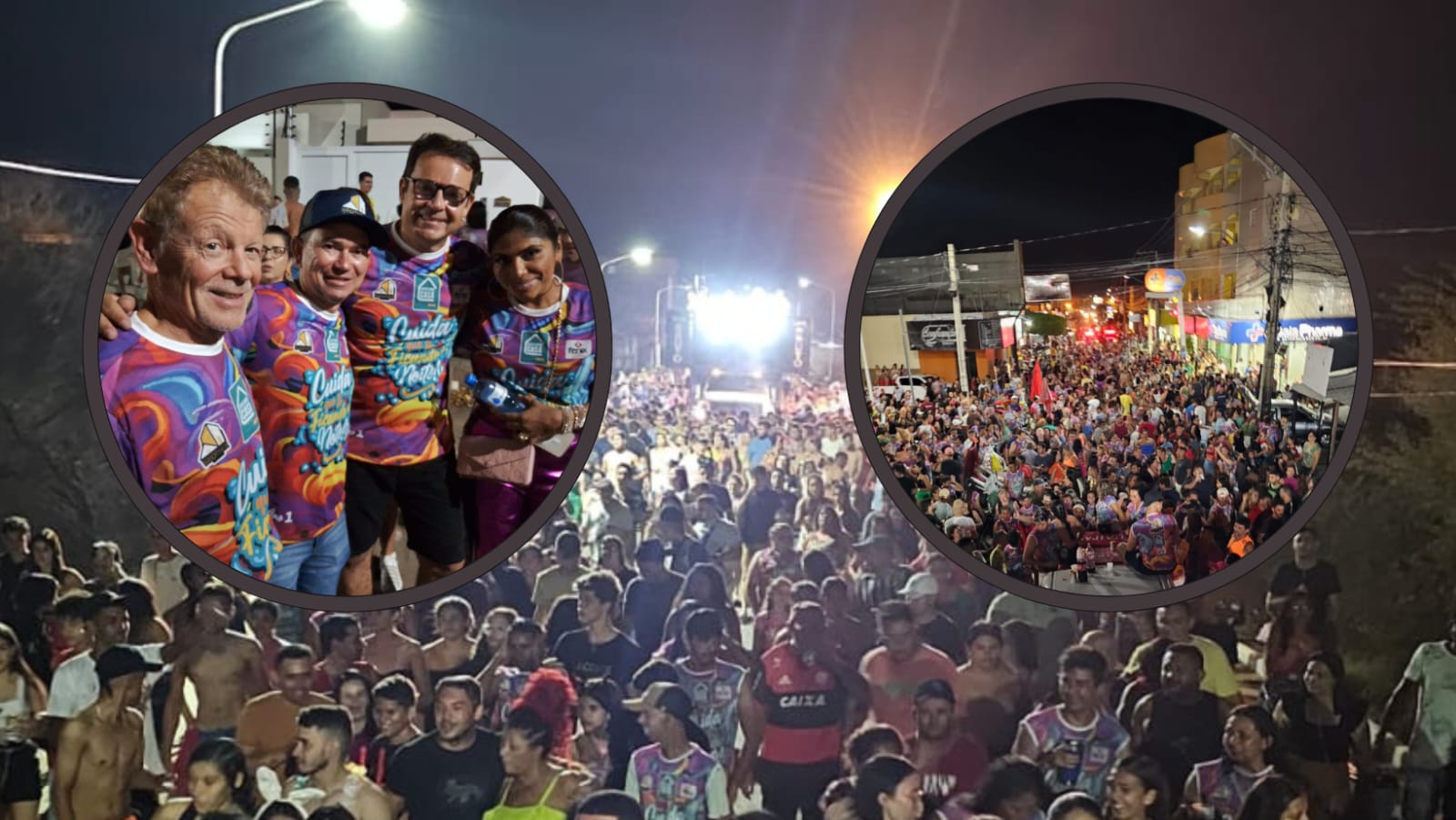 Empresário Brother Construtor agradece ao povo de Patos pelo sucesso do Bloco Cuida Que Tá Ficando De Noite