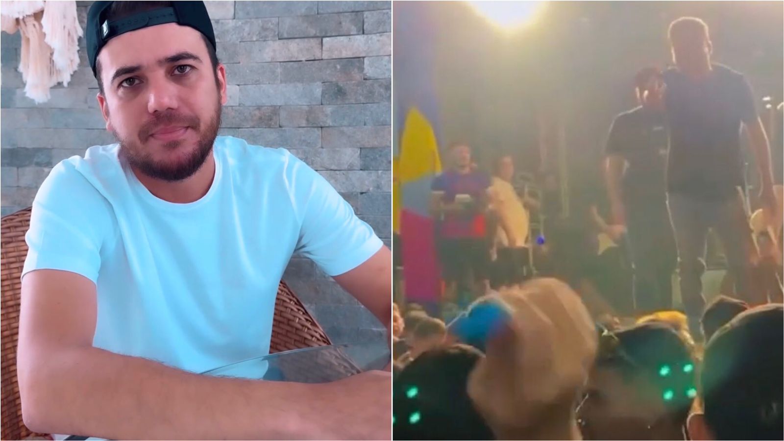 Em vídeo, cantor Luan Estilizado fala sobre discussão com folião durante show em Coremas e diz que homem xingou sua mãe; confira