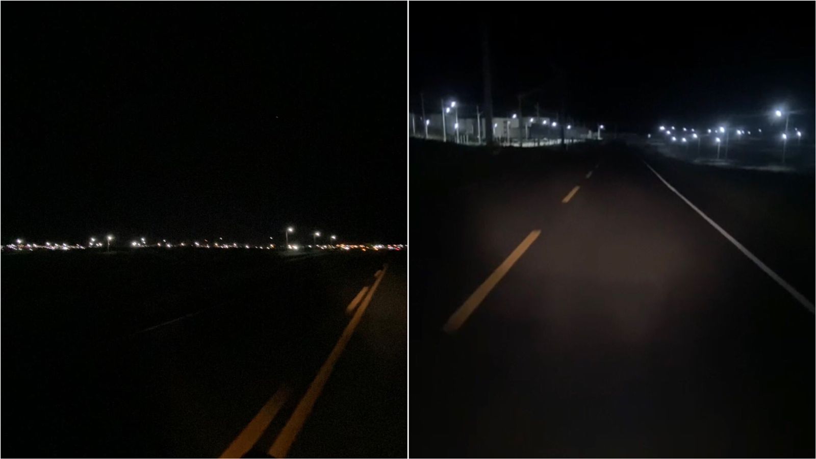 Internauta denuncia escuridão na via de acesso ao Residencial São Judas Tadeu, em Patos; veja vídeo