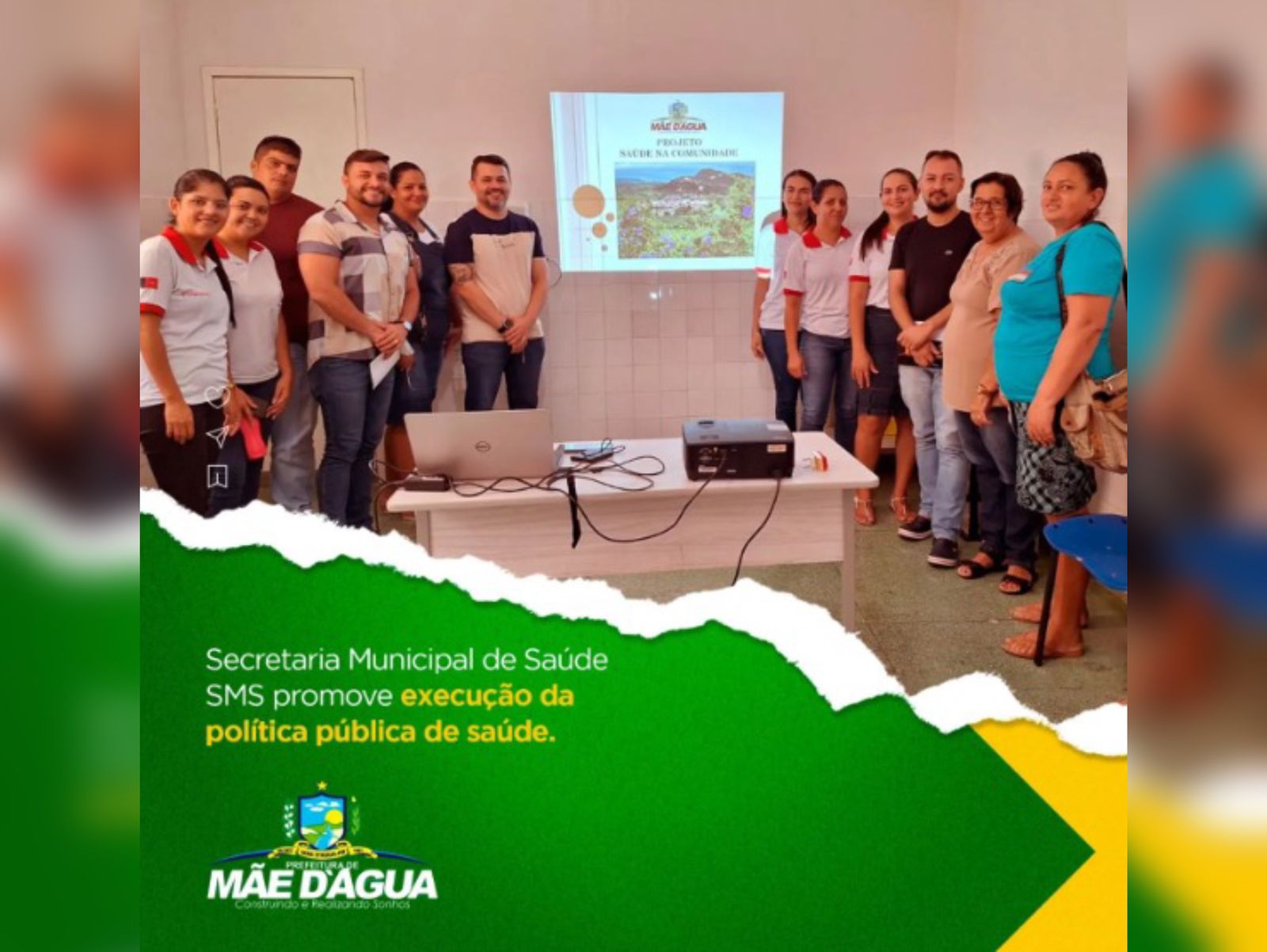 Secretaria Municipal de Saúde de Mãe d'Água-PB fortalece Política de Saúde na comunidade Rural