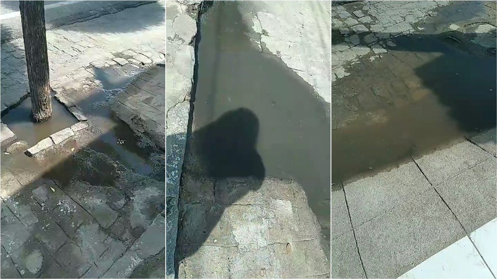 Moradora da Rua Felizardo Leite, no bairro da Liberdade, cobra conserto de galeria que está causando transtornos; prefeitura se pronuncia