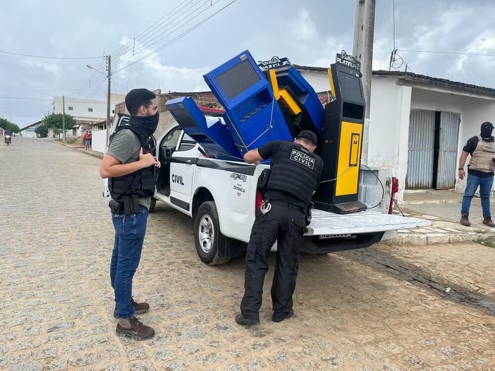 Operação contra jogos de azar apreende máquinas caça-níqueis no Agreste da Paraíba