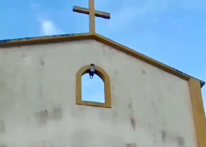 Nem Igreja escapa: Criminosos invadem e furtam sino de Igreja durante a madrugada, em Sapé