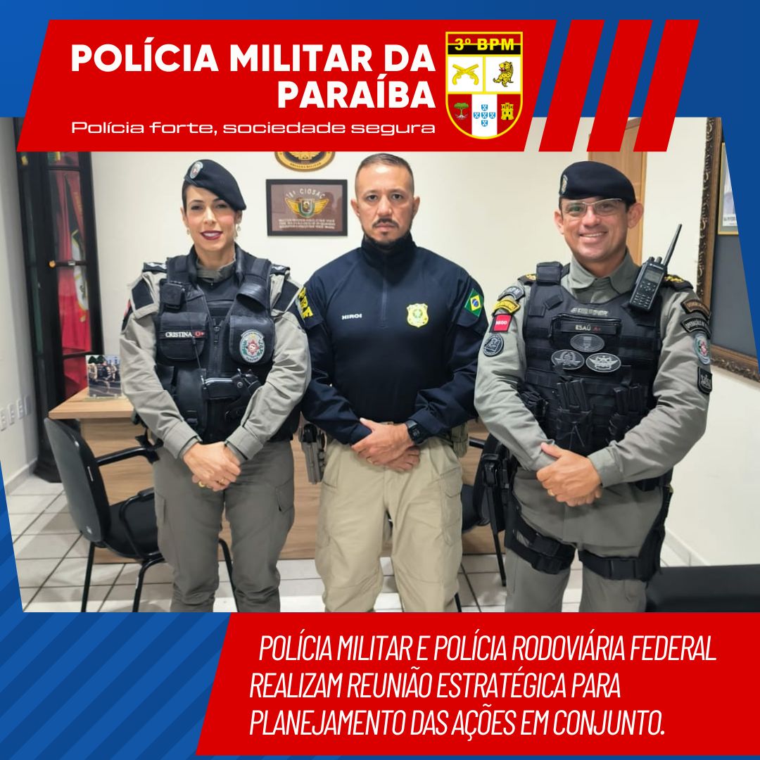 Polícia Militar e Polícia Rodoviária Federal realizam reunião estretégica para planejamento das ações em conjunto