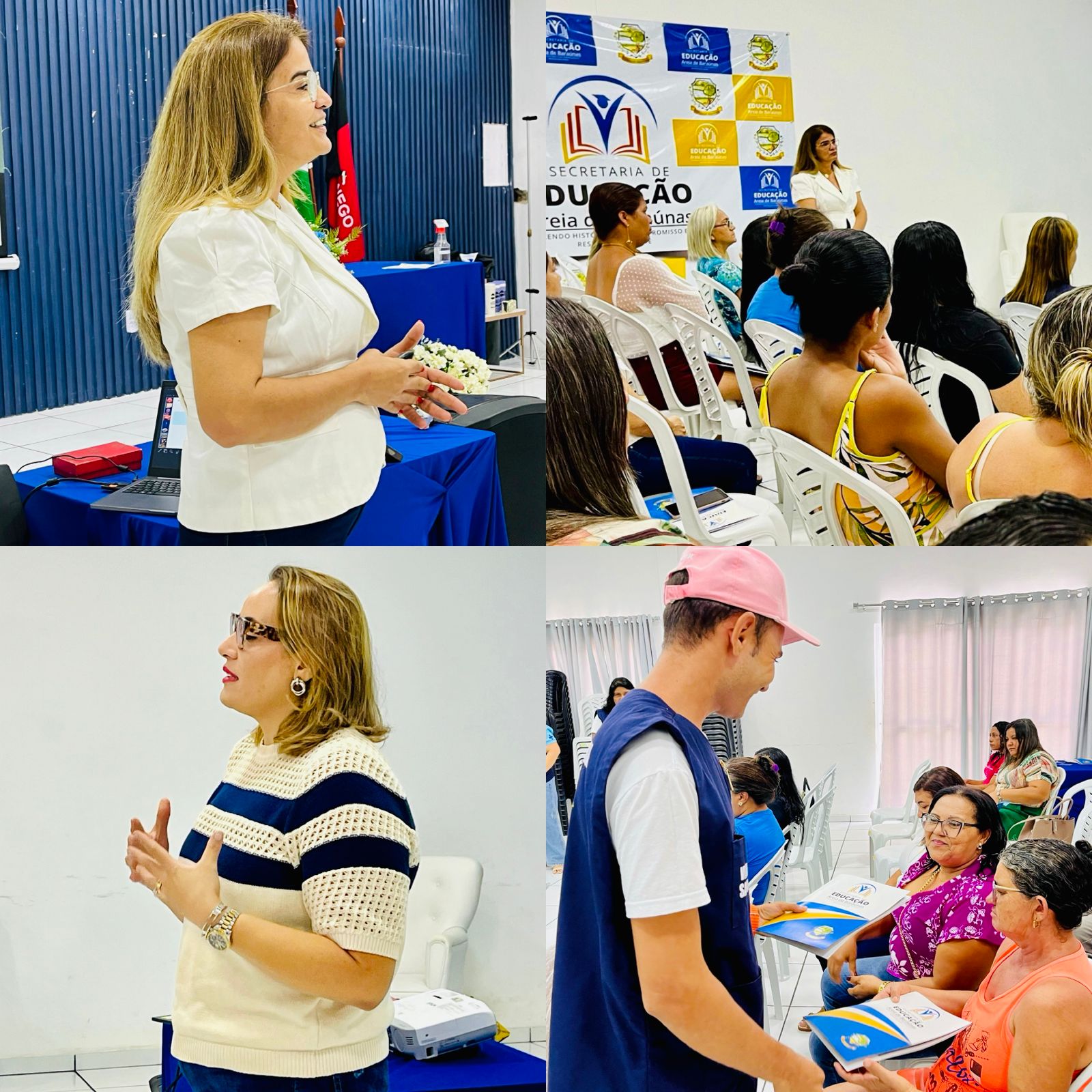 Prefeitura de Areia de Baraúnas promove capacitação com merendeiras e auxiliares de serviço