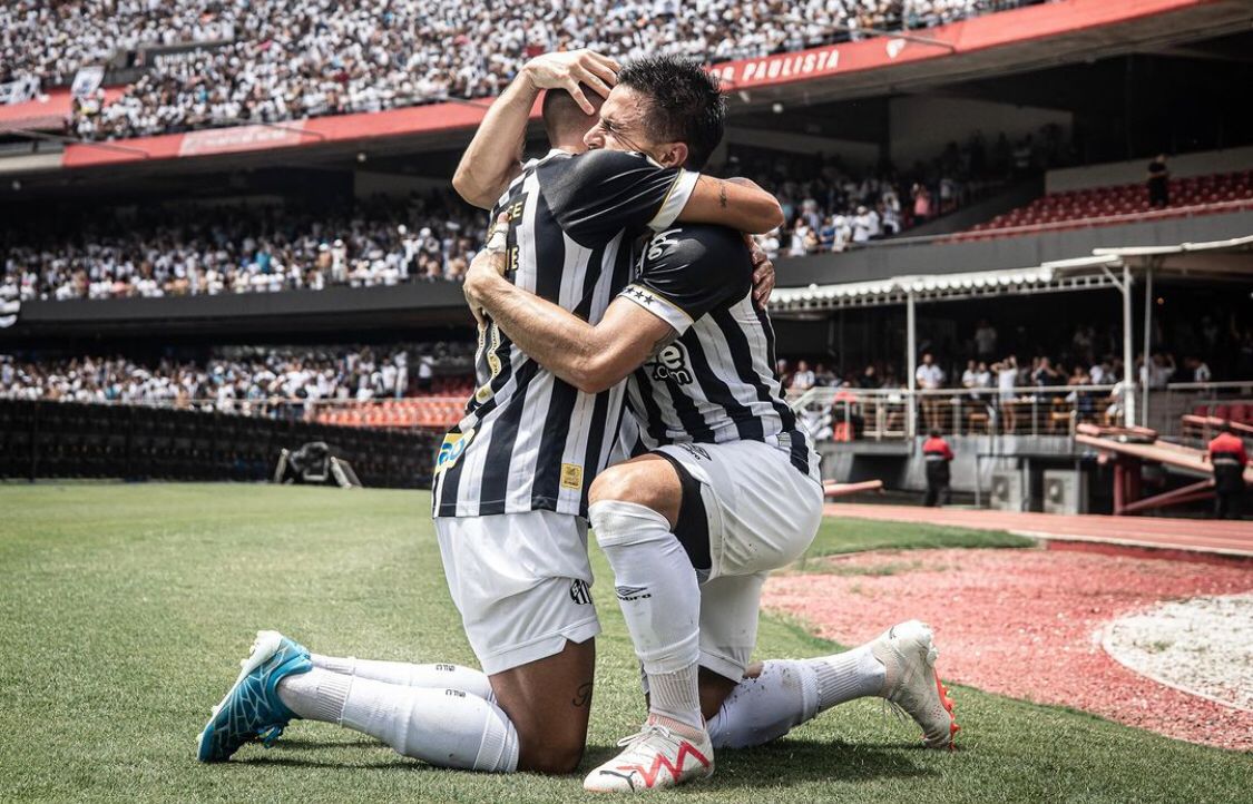 Santos leva 50 mil torcedores ao Morumbis, bate recorde e vence o São Bernardo pelo Paulistão