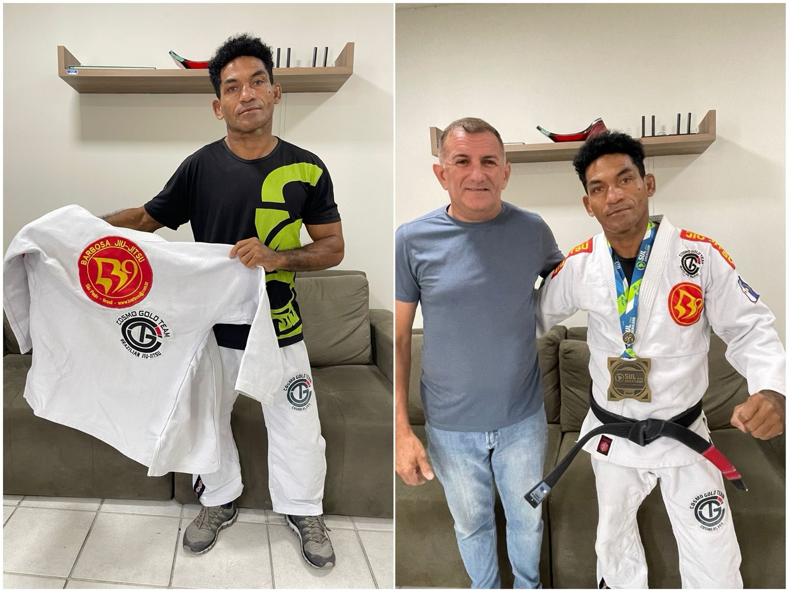 Atleta de Jiu-Jitsu patoense, Cosmo Alves, recebe apoio da Prefeitura para competir no Campeonato Brasileiro de 2024