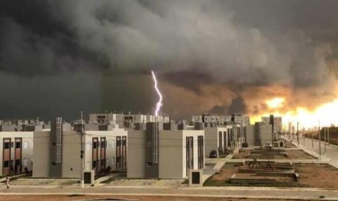 Patos e cidades da região estão sob alerta laranja de chuvas intensas, segundo o Inmet