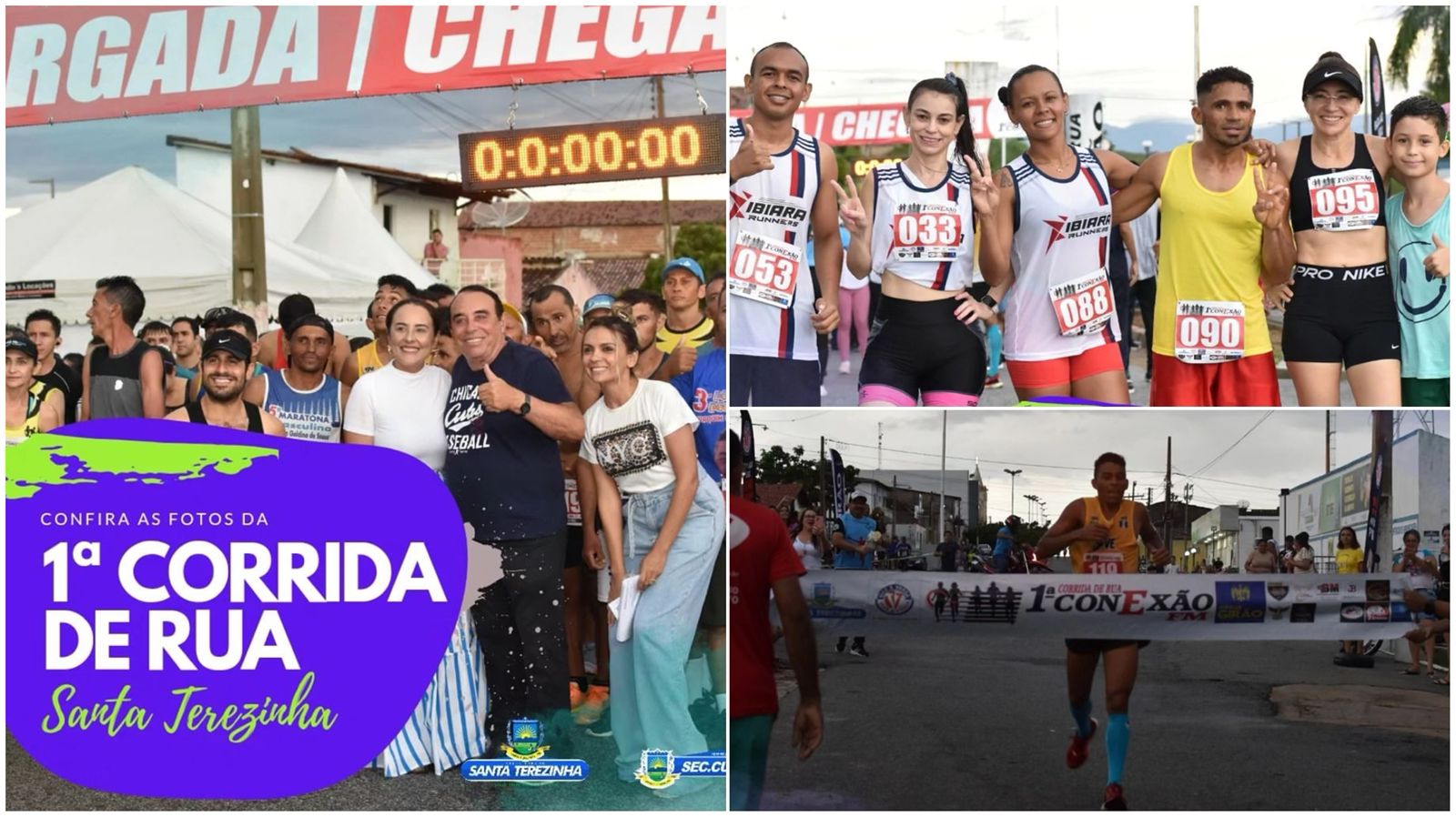 1ª corrida de rua é realizada em Santa Terezinha-PB