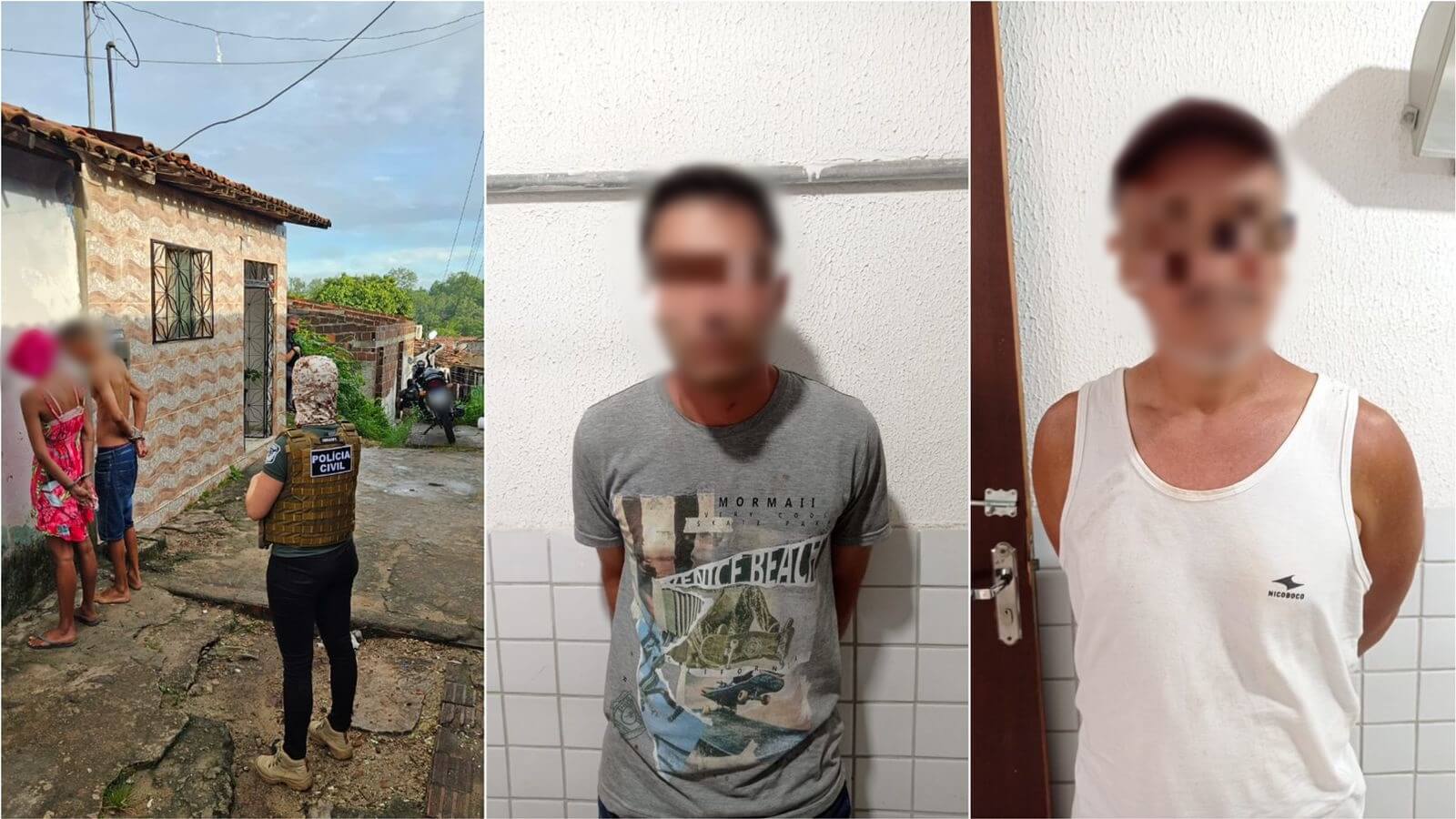 Após investigação da DRF, mais quatro pessoas são presas em Bayeux por envolvimento em furto em condomínio de luxo na cidade de Patos