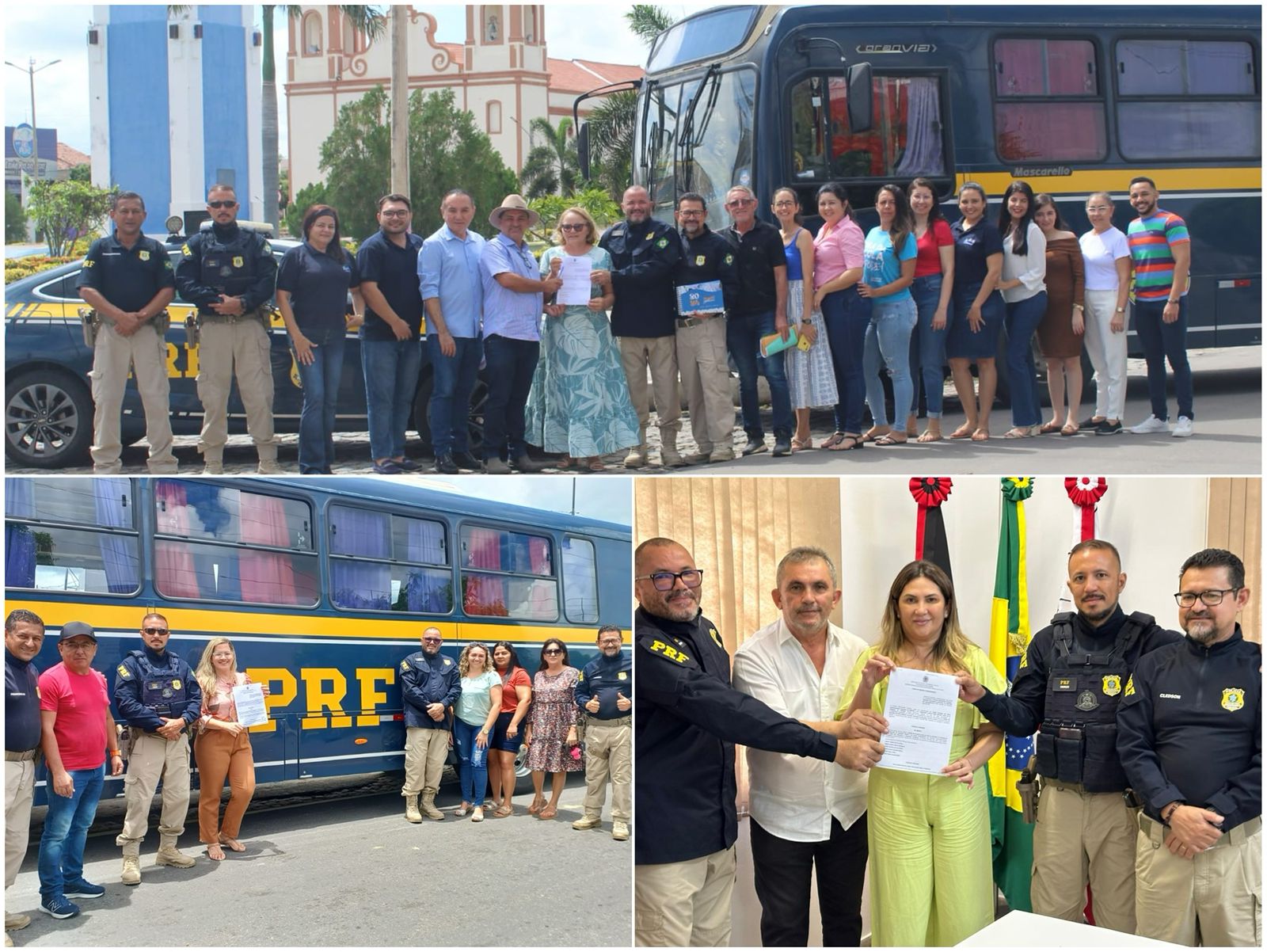 PRF estabelece parcerias em Municípios Paraibanos para promover educação no Trânsito