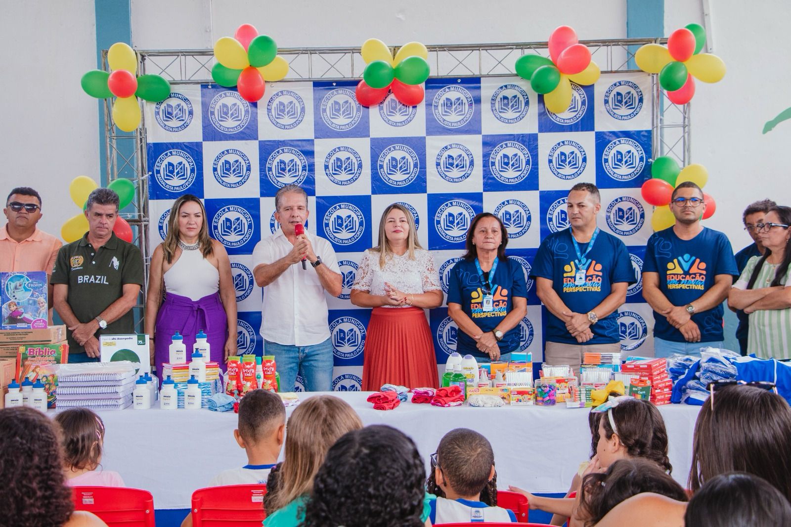 Escola Paulo Porto, na Vila Mariana, passa a ser a 5ª Escola Integral de Patos e prefeitura segue cumprindo meta do MEC