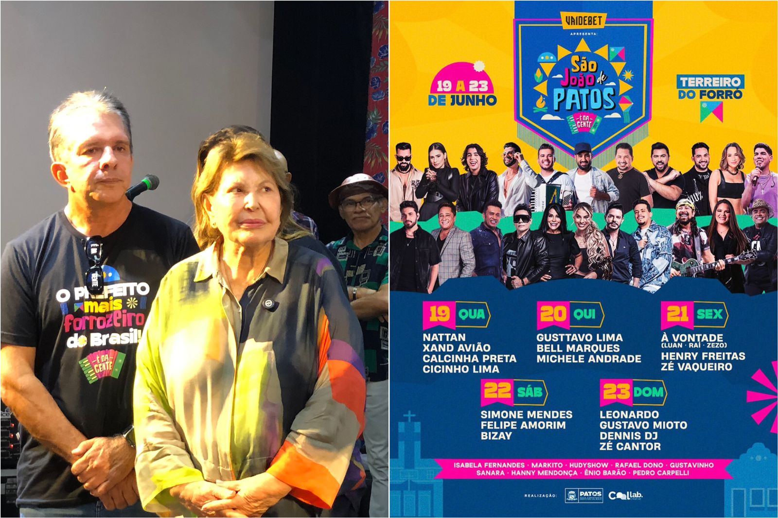 Deputada Francisca Motta comemora lançamento do São João de Patos 2024