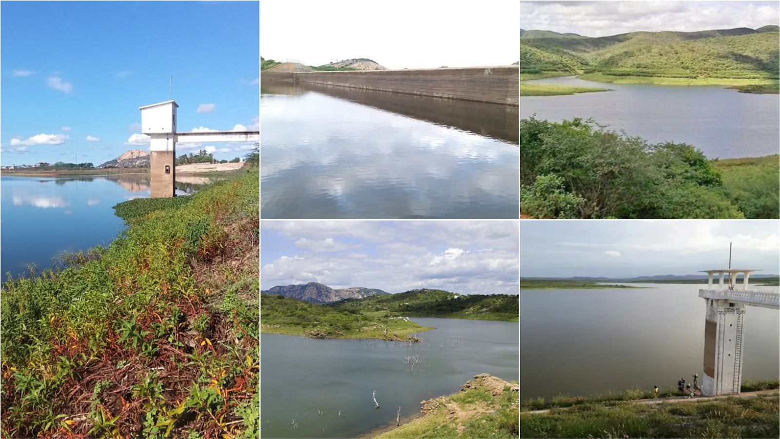 Barragem da Farinha, Barragem Capoeira, Açude do Jatobá, Açude do Cego e Engenheiro Arcoverde recebem recargas após chuvas de ontem (29)