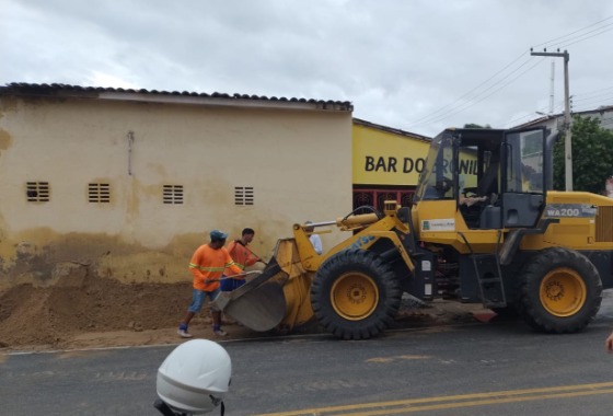 Prefeitura de Cacimba de Areia age rápido contra os transtornos causados pelas fortes chuvas no município