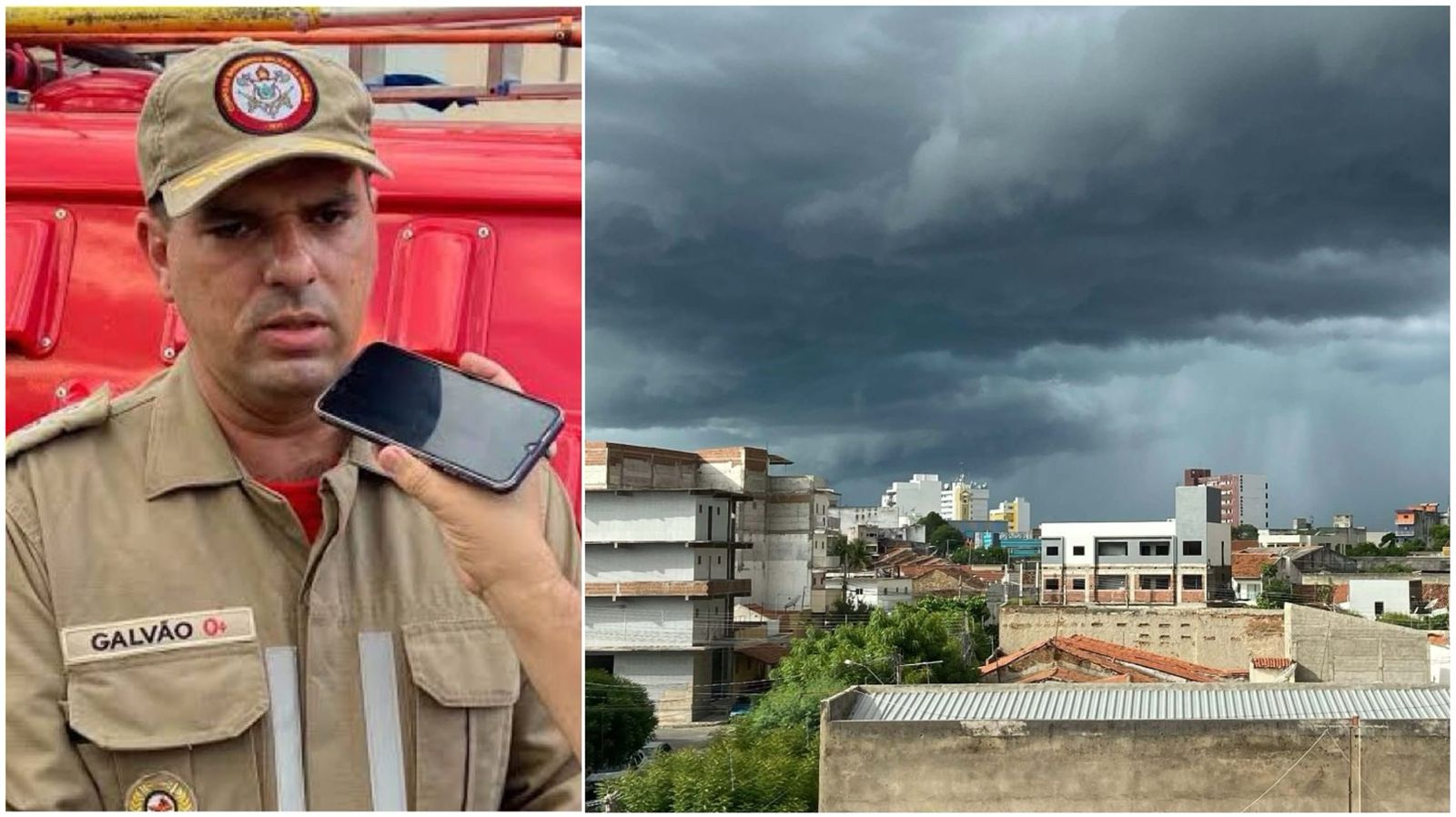 Comandante do 4º Batalhão do Bombeiro Militar, Major Galvão, dá dicas de segurança durante período chuvoso