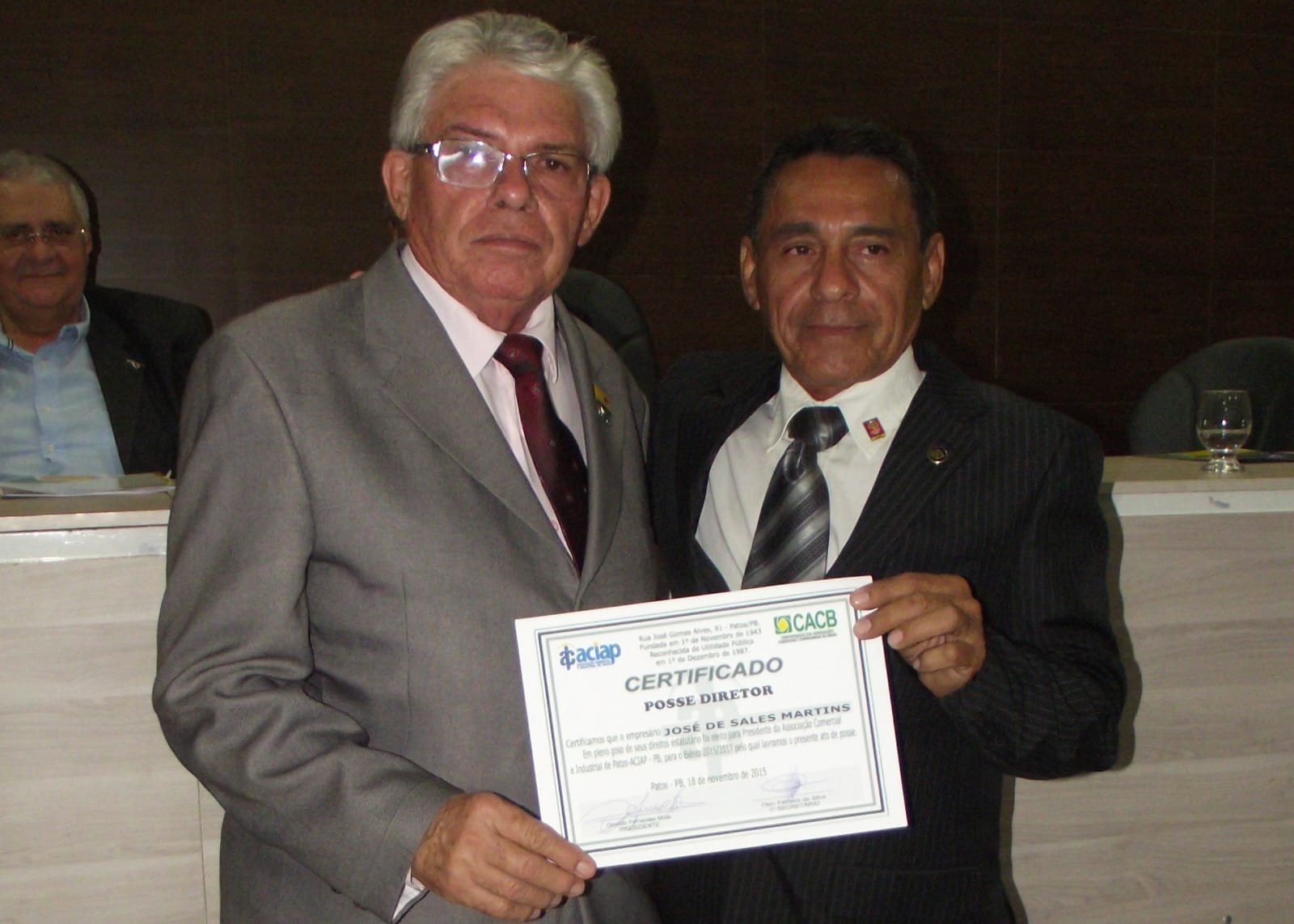 Sindicato do Comércio Varejista de Patos divulga Nota pelo falecimento de Osvaldo Mota