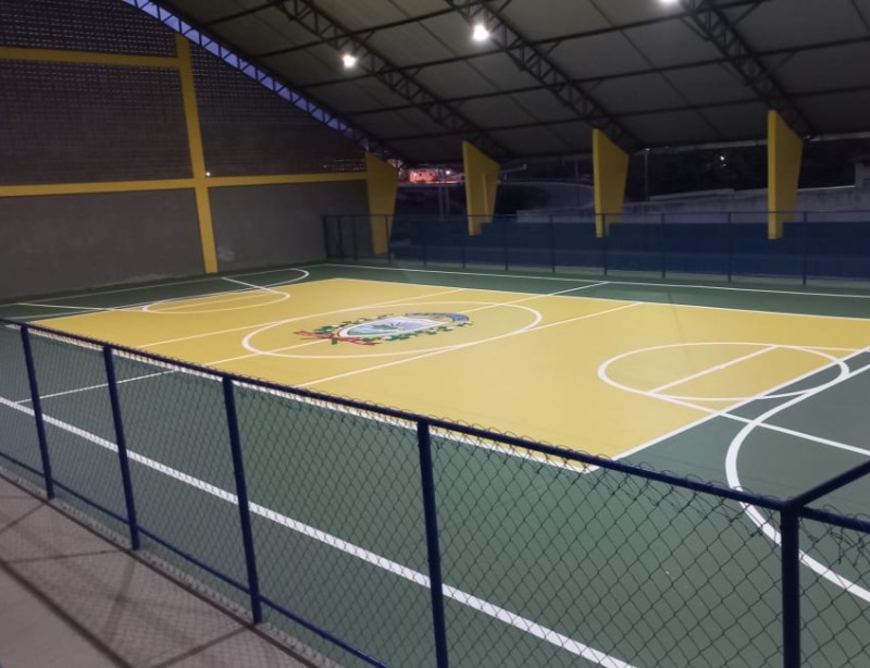 Mais uma obra entregue à comunidade em Passagem: desta vez, o Ginásio Poliesportivo Professor Manoel Pasciencia de Araújo