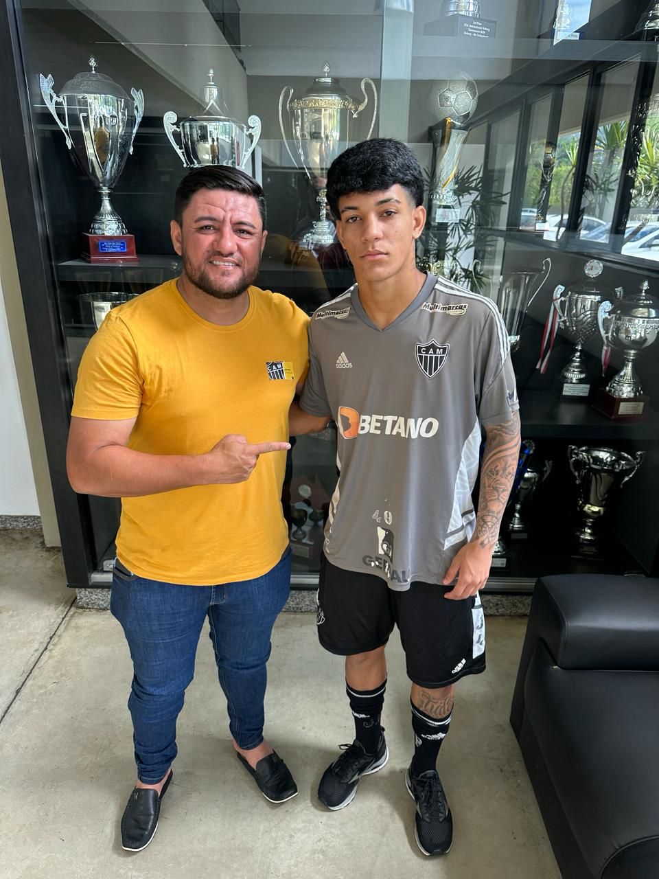 Jovem atleta patoense de 17 anos, Luiz Lócio, é emprestado ao Atlético Mineiro