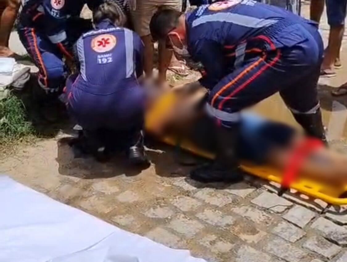 Tentativa de homicídio é registrada na manhã deste domingo (10) no bairro Jatobá, em Patos