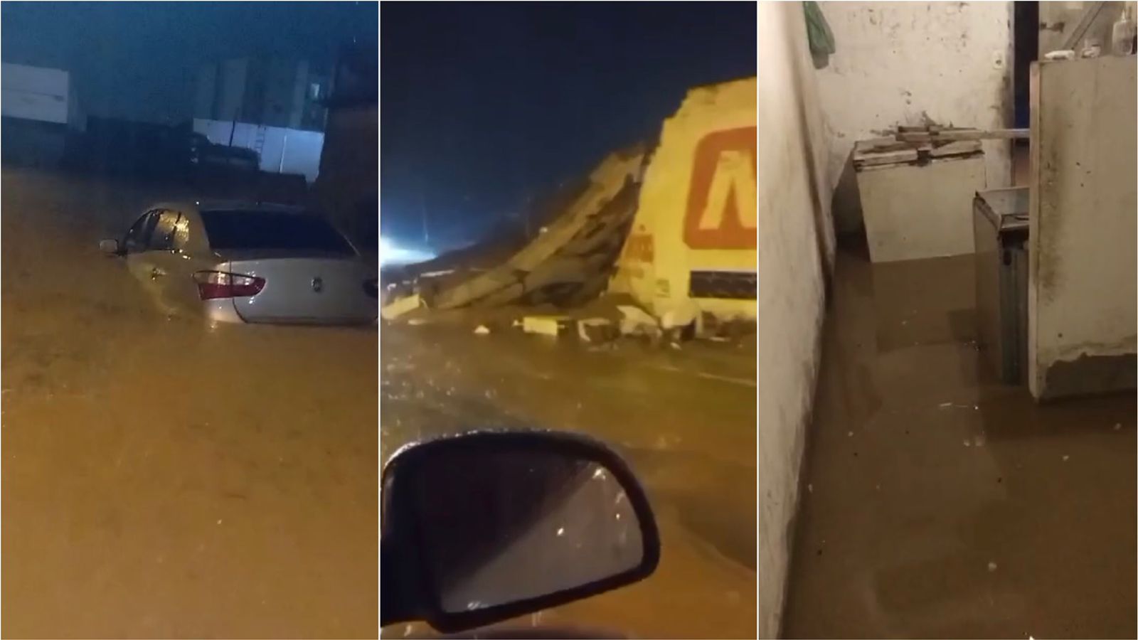 Chuva forte causa alagamentos, inunda casas e derruba muros, em São Bento; veja vídeo
