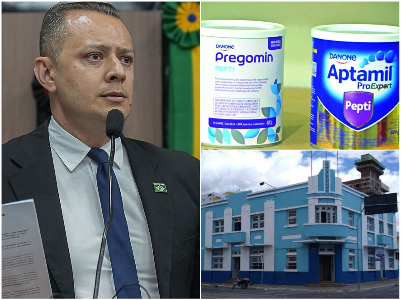 Vereador denuncia falta de medicamentos básicos, incluindo fórmula de leite, no município de Patos; Secretaria de Saúde se pronuncia sobre o caso