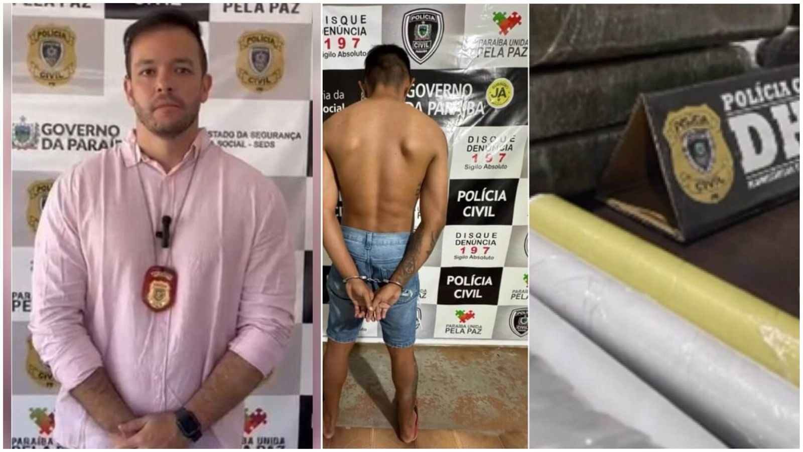 Delegado da DHE fala sobre operação realizada em Patos na noite da última terça-feira (19)