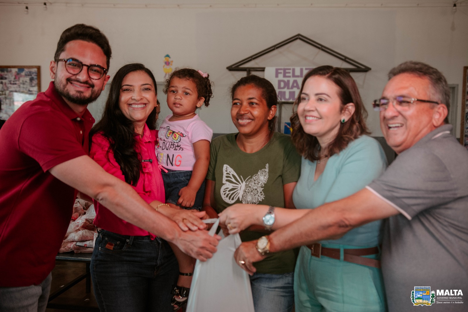 Prefeitura de Malta realiza distribuição superior a duas toneladas de alimentos do Programa PAA, beneficiando a população maltense