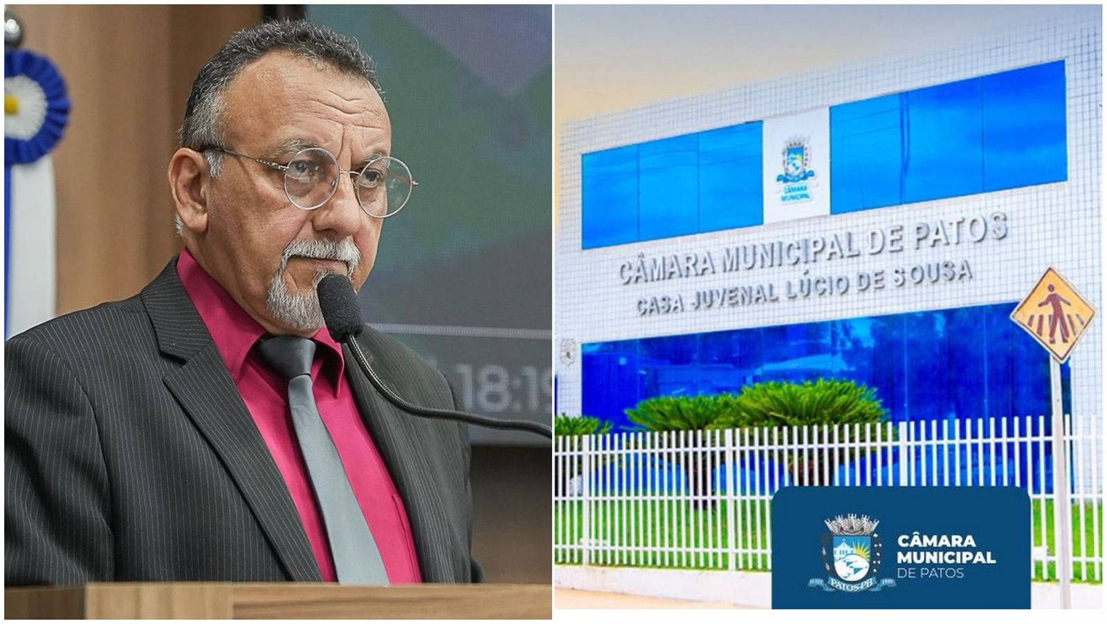 Vereador Zé Gonçalves critica alto número de contratados e comissionados na Câmara Municipal de Patos