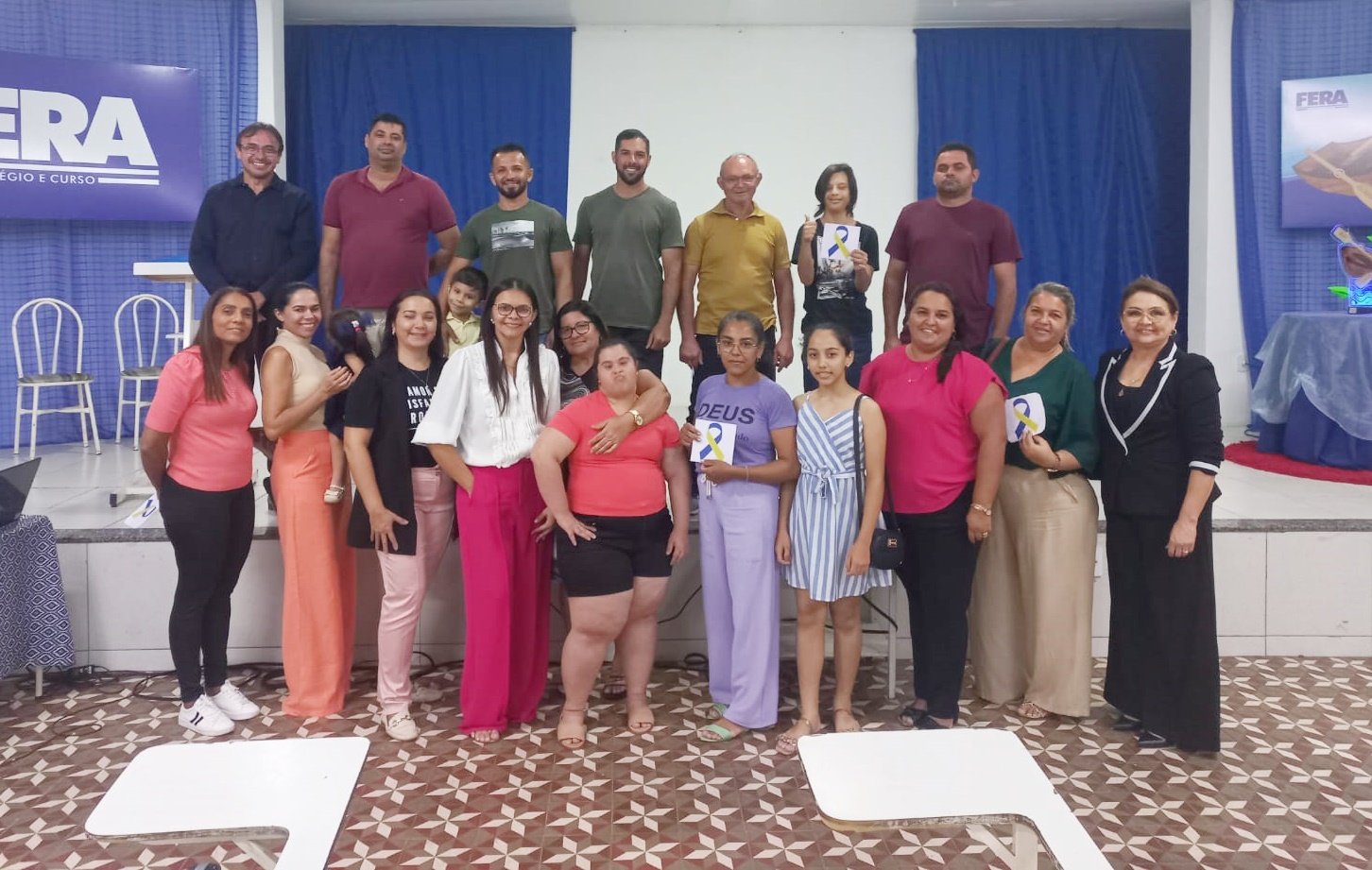 Pais T21 promovem encontro para celebrar o Dia Internacional da Síndrome de Down em Patos