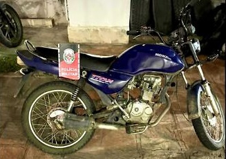 Polícia Militar prende condutor que estava em motocicleta adulterada, em São José do Sabugi