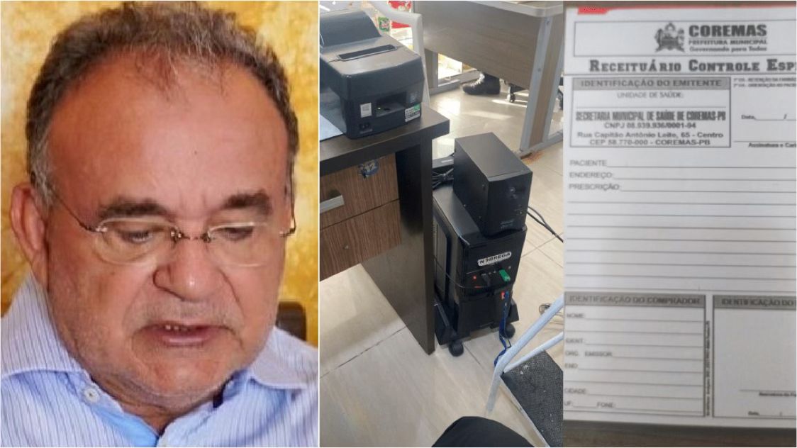 Prefeito de Coremas atribui a gestão anterior, irregularidades em licitação alvo de operação da PF