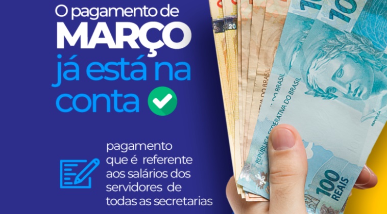 Prefeitura de Catingueira paga salário do mês de março de forma antecipada aos servidores municipais