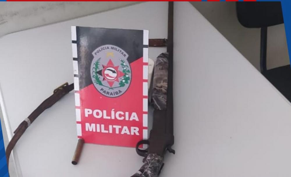 Operação Semana Santa: Polícia Militar apreende arma de fogo na zona rural de Mãe d’água