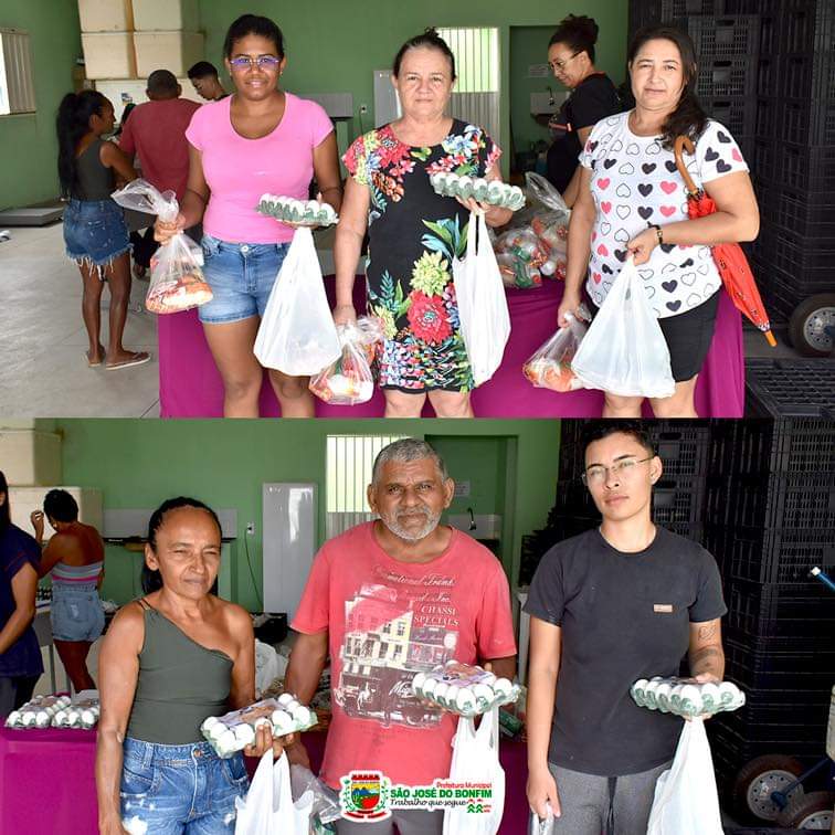Secretaria de Assistência Social de São José do Bonfim entrega Kits de Alimentos da Semana Santa