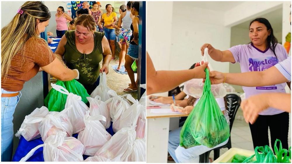 Município de Salgadinho-PB distribui peixes e outros itens essenciais para a população durante a Semana Santa